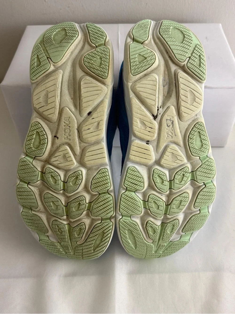 HOKA Clifton 10 Wide Skyward Blue - Men’s 11 2E Athletic NO INSOLES